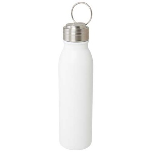 Bouteille d'eau Harper de 700 ml en acier inoxydable certifié RCS avec boucle métallique