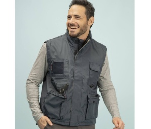 Bodywarmer multi-poches doublé polaire