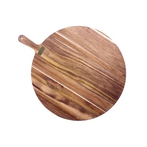 Planche à découper ronde XXL en acacia 'Shokki'