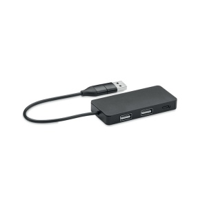 HUB-C - Hub USB 3 ports avec câble 20cm