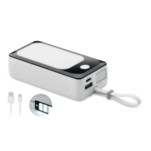 POWLIGHT + - batterie externe de 10000 mAh avec COB
