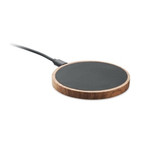 ACAWAI - Chargeur sans fil en acacia 15W