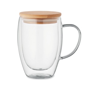 TIROL - Mug en verre double paroi 350ml