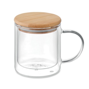 FARBI - Mug en verre double paroi 300ml