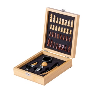 Kaspar Kaspar Set à vin jeu d'échecs