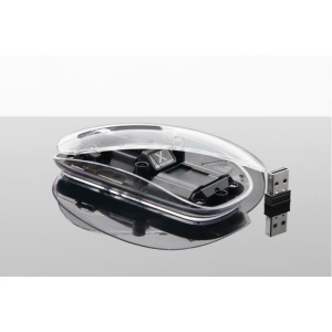souris sans fil transparente (Stock)