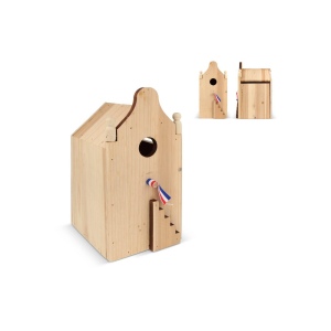 Maison d'oiseau en bois FSC