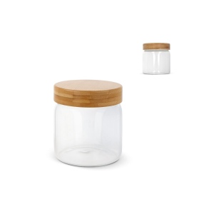 Boîte en verre & bambou 600ml