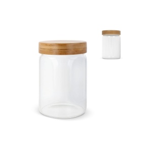 Boîte en verre & bambou 900ml