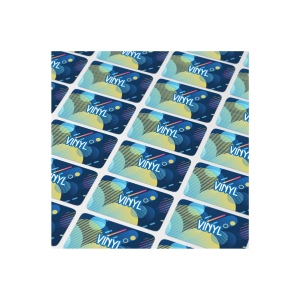 Vinyl Sticker Rectangle 20x10mm