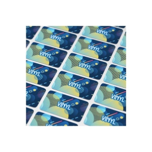 Vinyl Sticker Rectangle 40x20mm