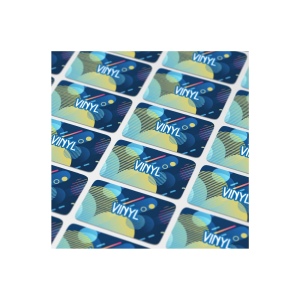 Vinyl Sticker Rectangle 50x20mm