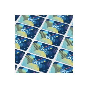 Vinyl Sticker Rectangle 60x25mm