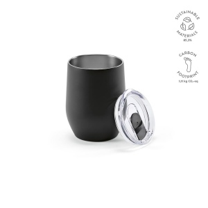 Mug de voyage Tigris Acier inoxydable recyclé 320 ml