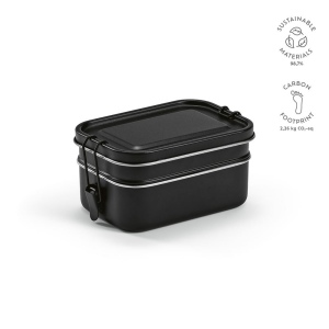 Lunch Box Tintoretto en acier inoxydable recyclé 1240 ml