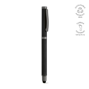 Stylo à bille Woolf Acier inoxydable recyclé Encre noire