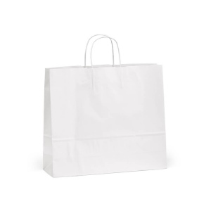 Sac kraft blanc Etna XL  100g/m². Fabriqué au Portugal