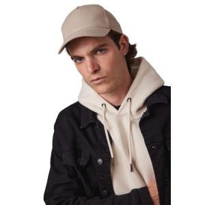 Casquette en coton et polyester recyclés K-loop tracking - 5 panneaux