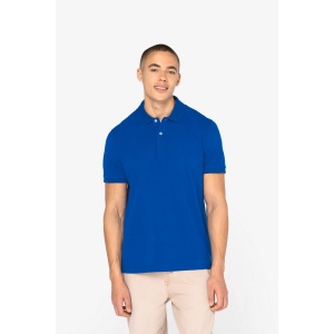 Polo écoresponsable maille piquée homme