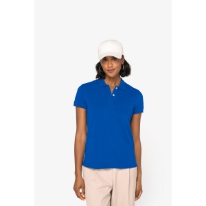 Polo écoresponsable maille piquée femme