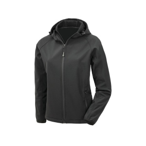 Veste softshell recyclée 3 couches à capuche femme
