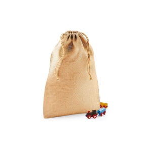 Sac à cordelette en jute