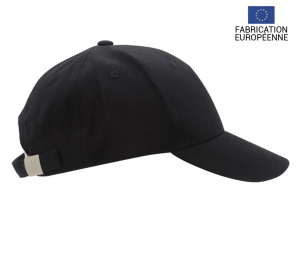 Casquette Made in Europe 6 pans coton 280 GRS