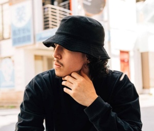 Chapeau en tissu éponge