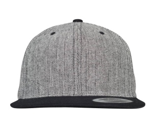 Melange solid snapback