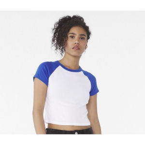 Tee-shirt ringer femme