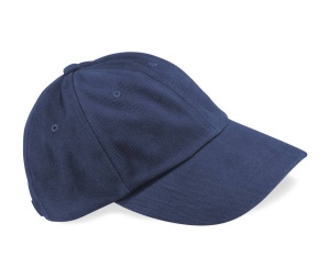 Casquette 6 pans en coton brossé