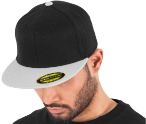Casquette snapback bicolore