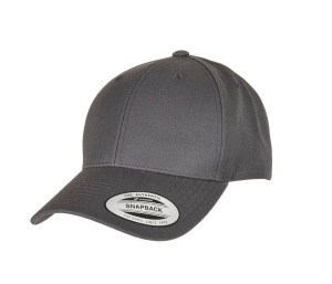Casquette snapback visière incurvée