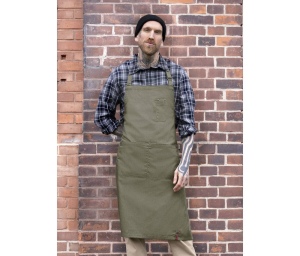 Tablier à bavette style jean