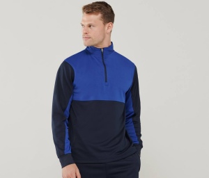 Sweat de sport col zippé