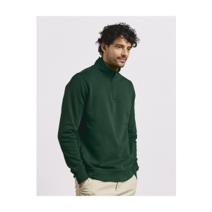 Sweat col zippé