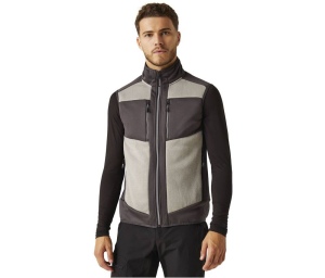 Bodywarmer bi-matière