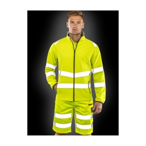 Veste softshell 2 couches haute visibilité