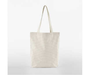 Sac shopping rayé