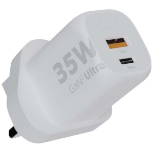 Chargeur mural Xtorm XEC035 GaN² Ultra de 35 W - Prise britannique