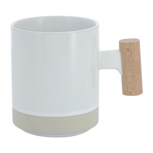Mug ceramique/bois 33cl  (+Tampographie TA11)