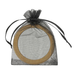Miroir bambou rond (+Gravure laser LA21)