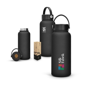 BOUTEILLE GOURDE ISOTHERME DOUBLE-PAROI FINITION SOFT TOUCH 1 L