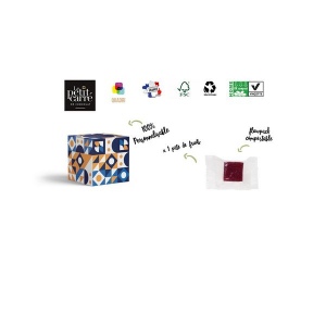 Carte 1 Gourmandise Pâte de Fruit Cassis