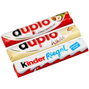 Pack de 3 barres Duplo (duplo classic, duplo blanc & Kinder Chocolat)
