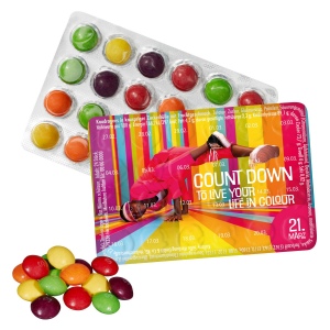 Blister évènementiel avec SKITTLES® Fruity Candy