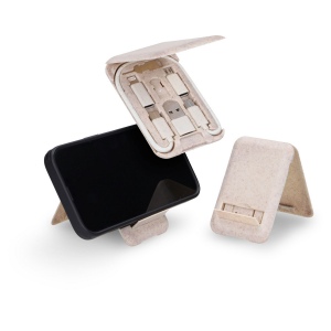 Kit de chargement usb - paille de blé