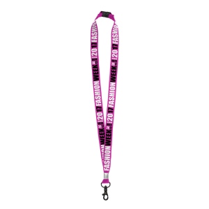 Lanyard coton - 15 mm