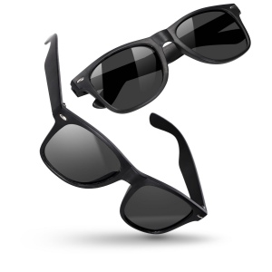 Lunettes de soleil monture en fibre de pin et marc de café