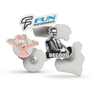 Pin's zamac email posé - made in turquie - 40 mm
